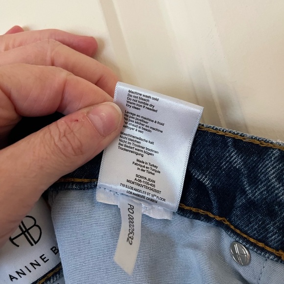 Anine Bing Sonya Jeans size 24 - Picture 7 of 7